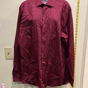 Van Heusen Deep Red Dress Shirt
